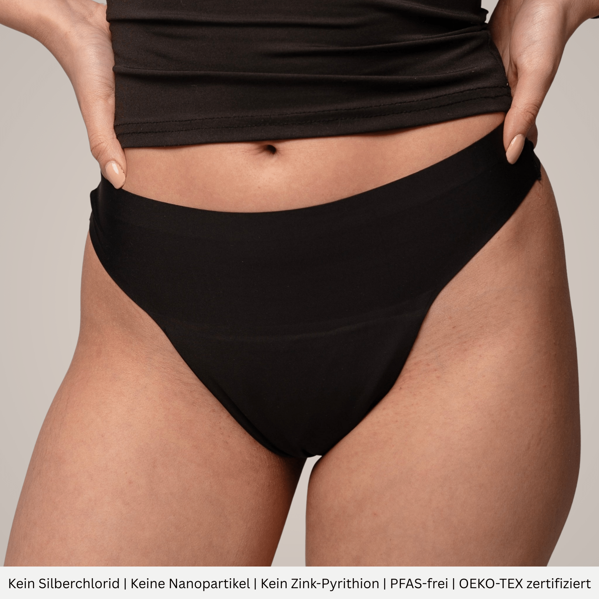 Daisy - seamless Periodenstring für leichte Tage - Periodenunterwäsche, Menstruationsunterwäsche von my•mense