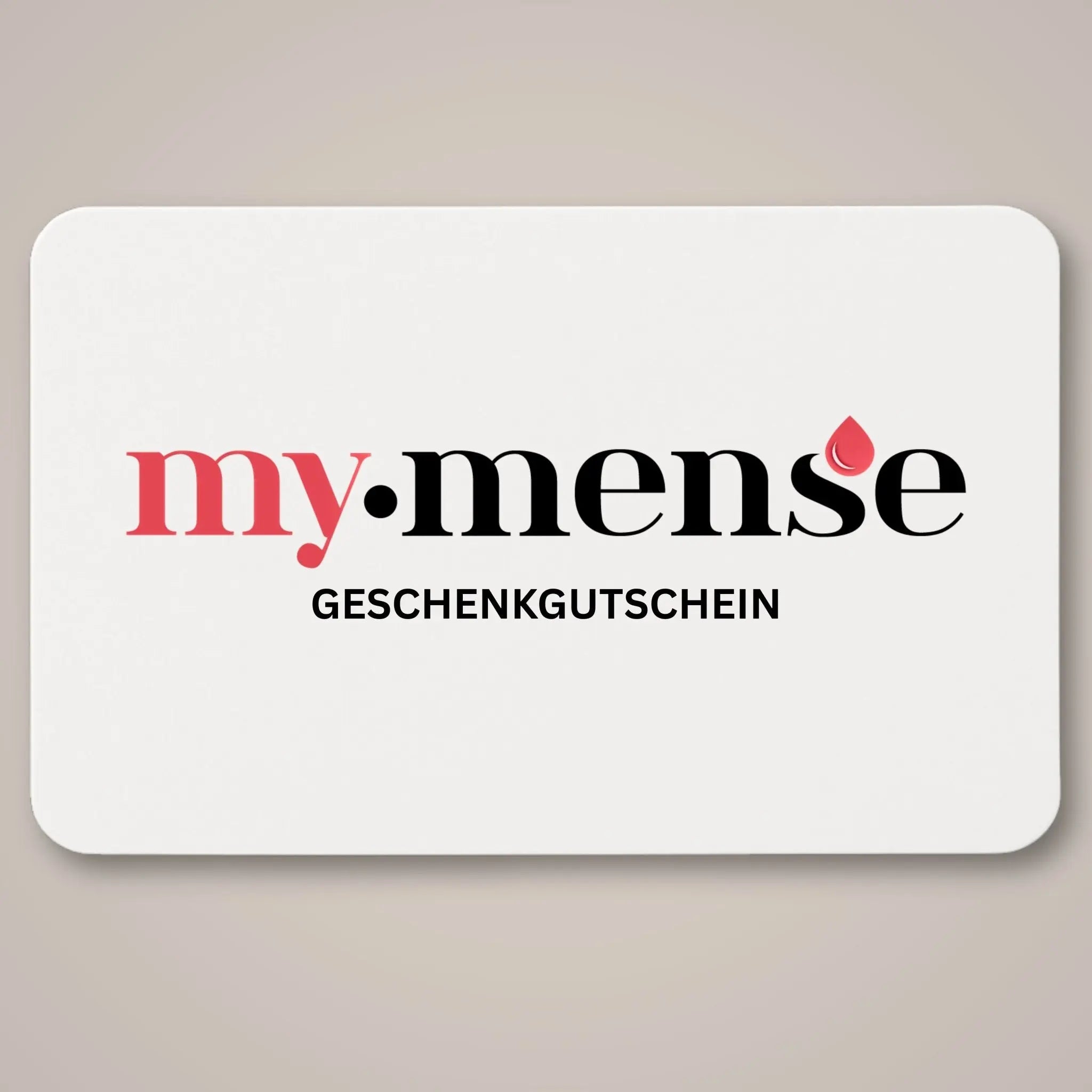 Geschenkgutschein - Periodenunterwäsche, Menstruationsunterwäsche von my•mense