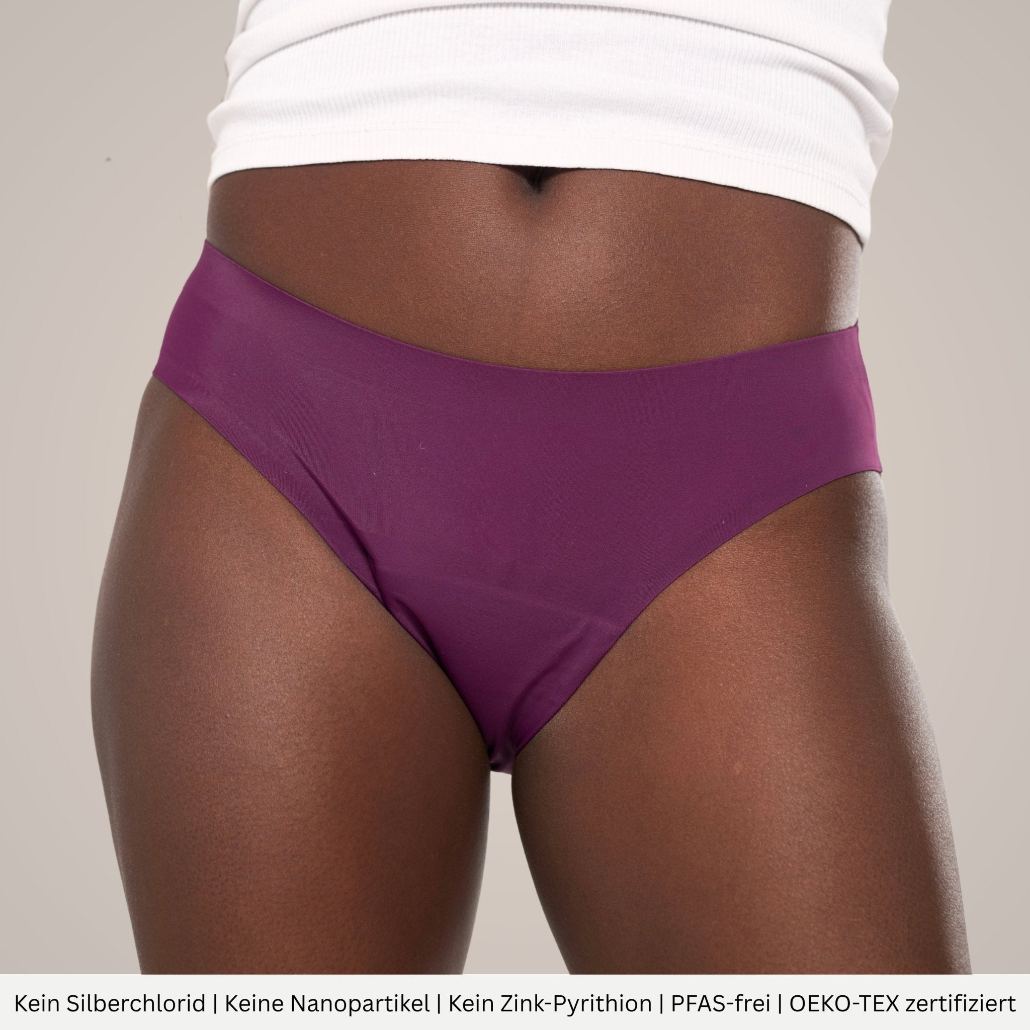 Willow violett - Periodenunterwäsche, Menstruationsunterwäsche von my•mense