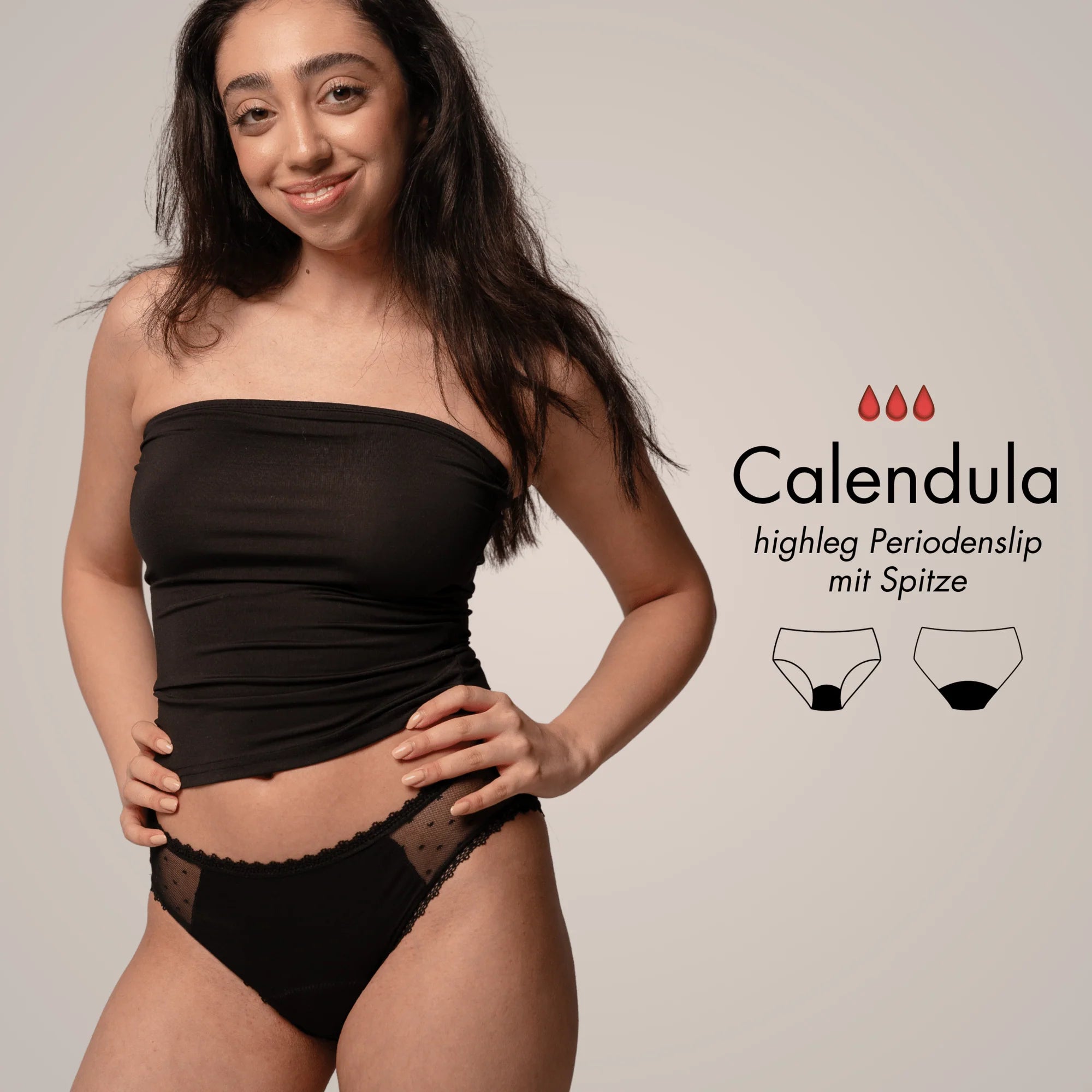 5 Jahresvorrat - Set - Periodenunterwäsche, Menstruationsunterwäsche von my•mense