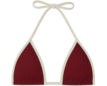 Periodenbikini Top burgund