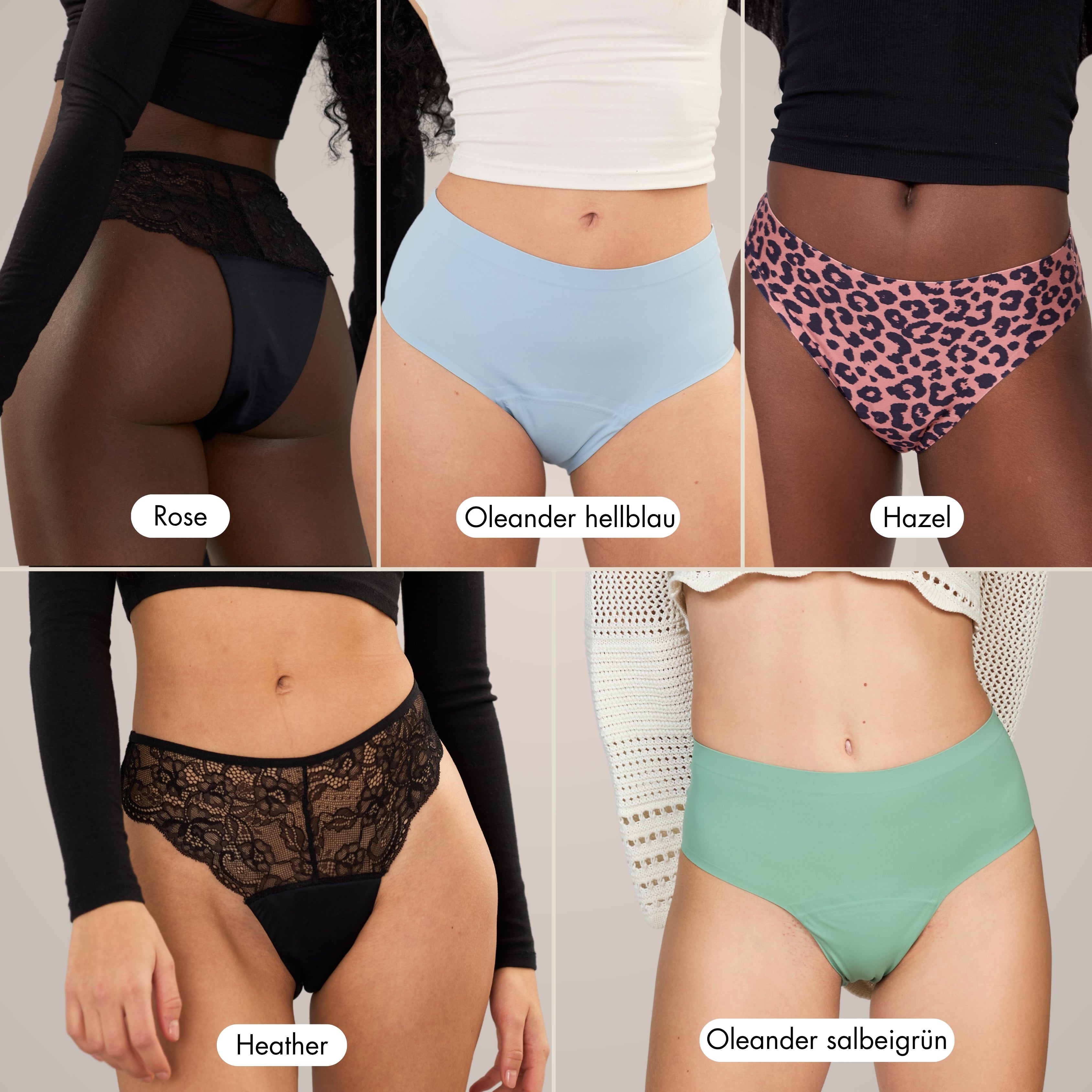 Bestseller Periodpanty Mix & Match - Basic
