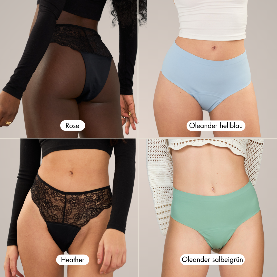Bestseller Periodpanty Mix & Match - Basic