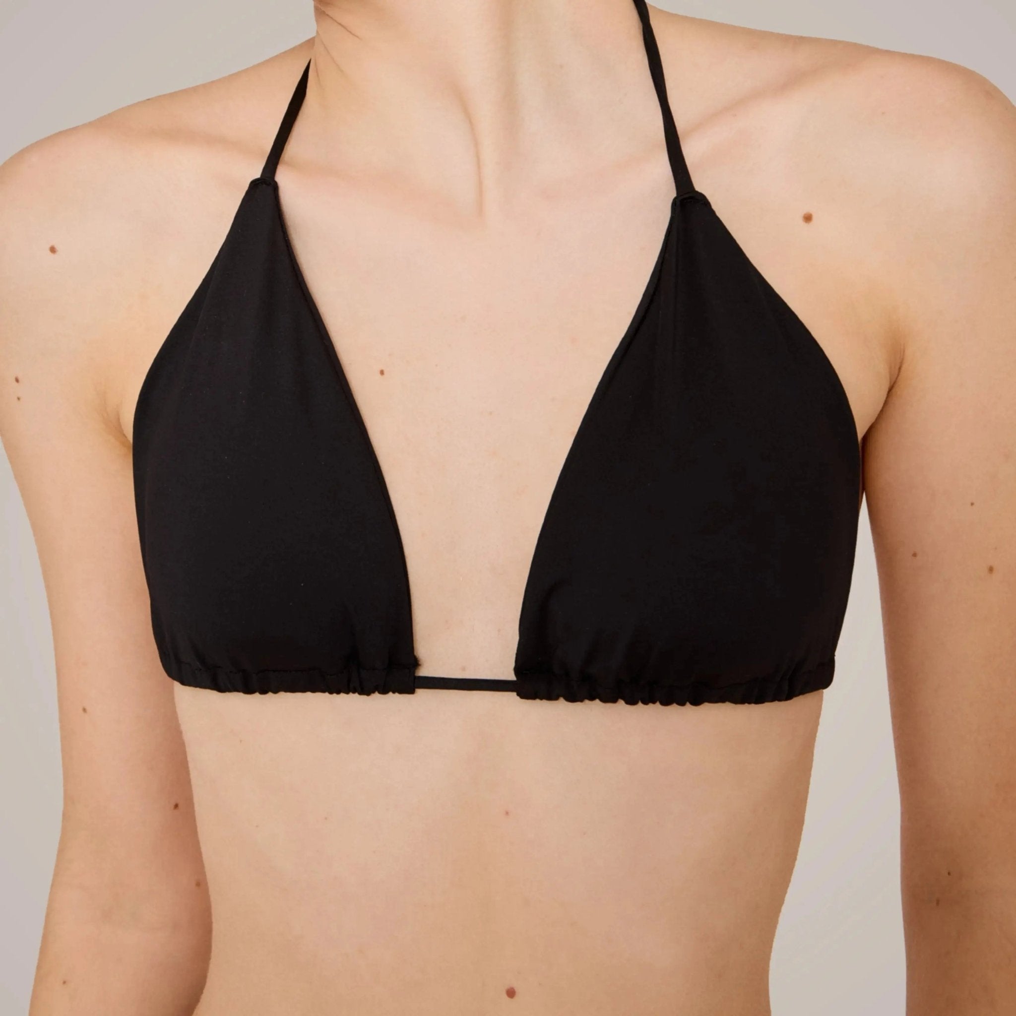 Bikinitop schwarz - Periodenunterwäsche, Menstruationsunterwäsche von my•mense