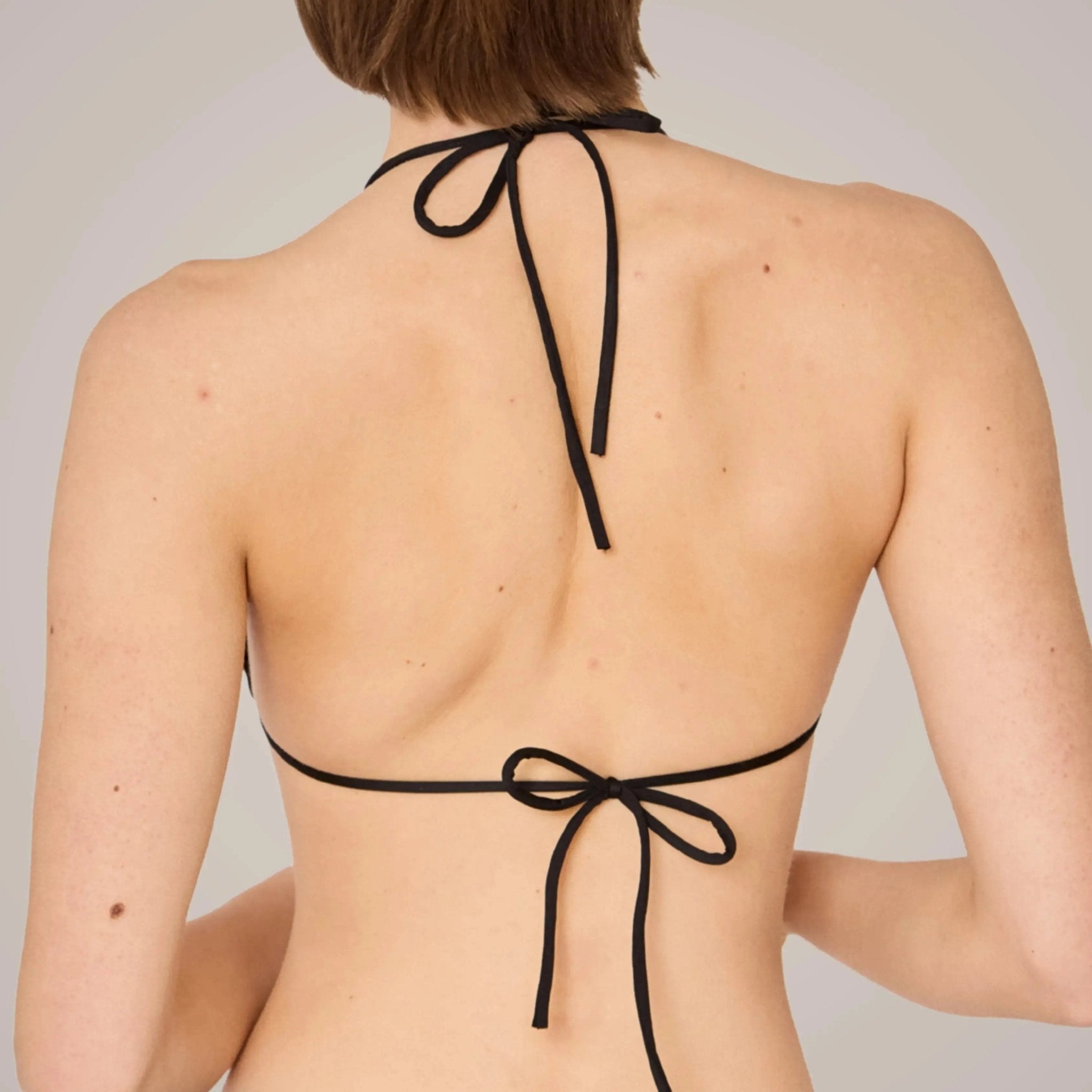Bikinitop schwarz - Periodenunterwäsche, Menstruationsunterwäsche von my•mense