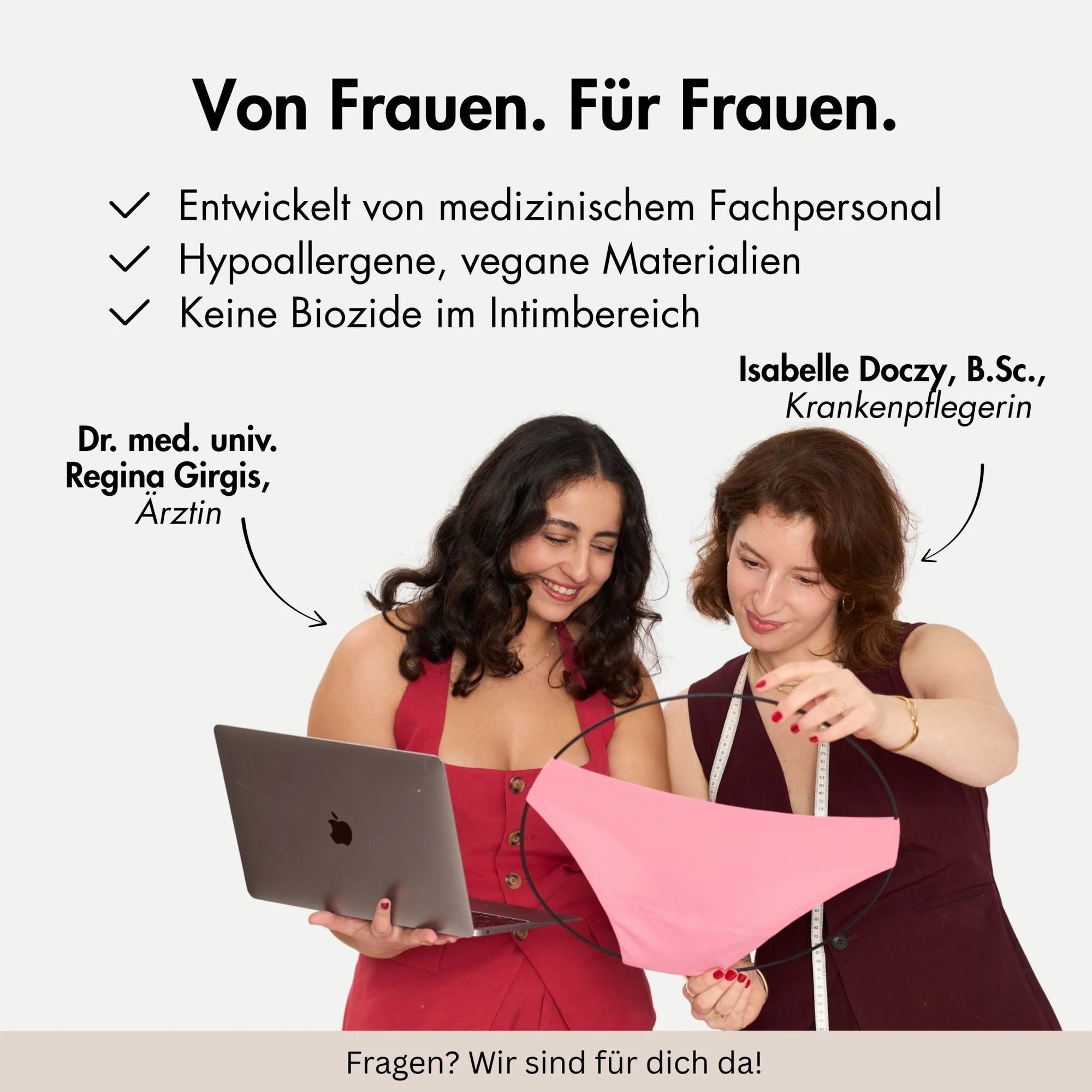 Blasenschutz 5 - er Set - Periodenunterwäsche, Menstruationsunterwäsche von my•mense