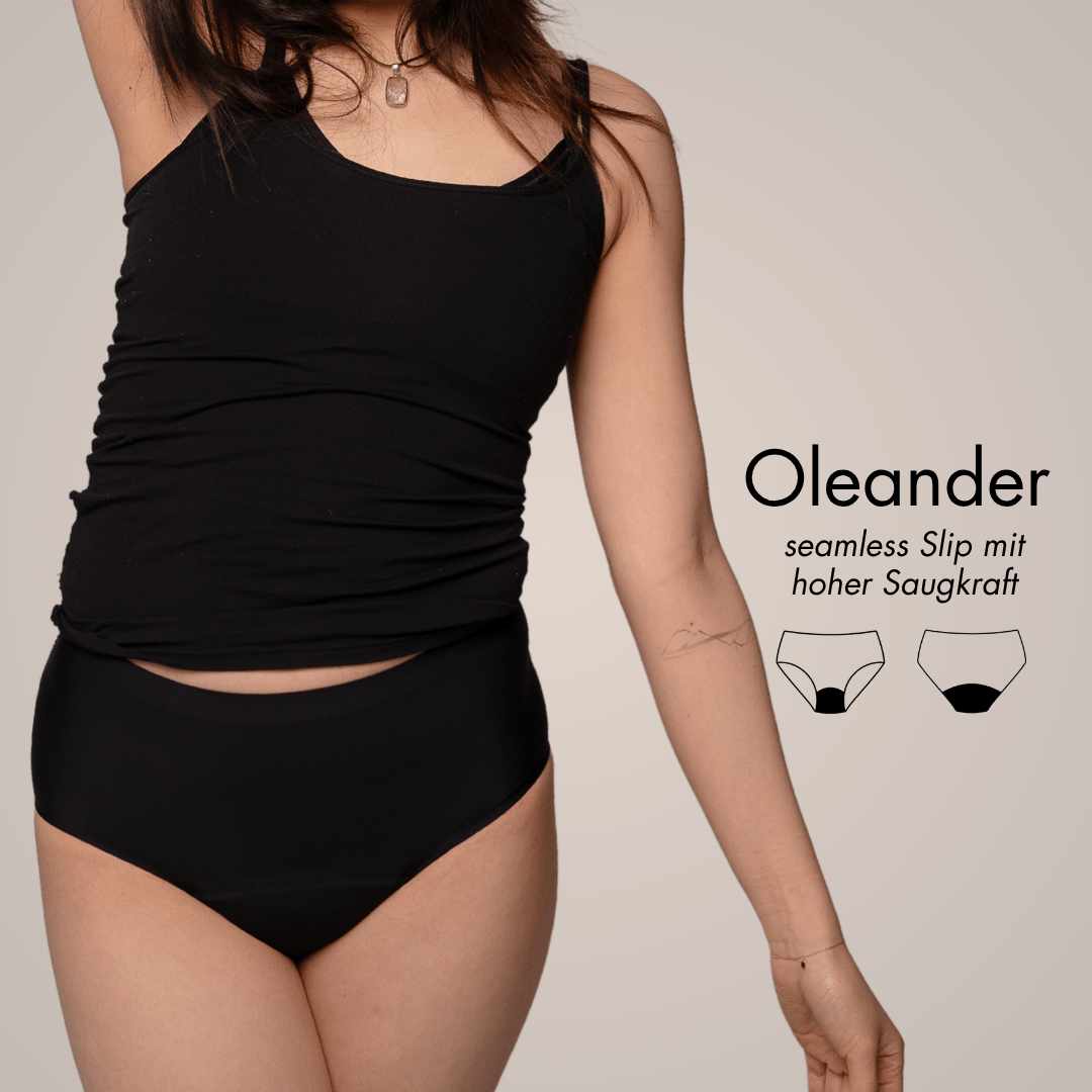 Blasenschutz 5 - er Set - Periodenunterwäsche, Menstruationsunterwäsche von my•mense