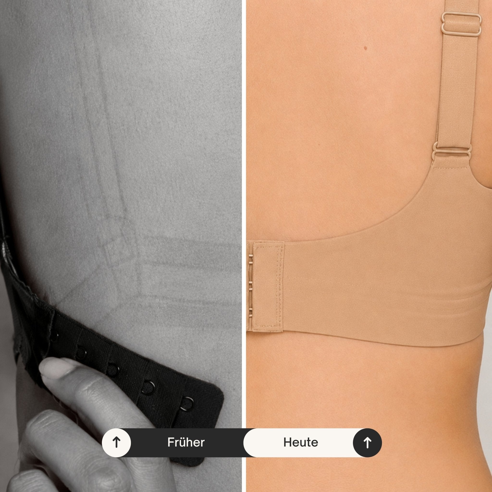 Comfort Everyday BH beige - Periodenunterwäsche, Menstruationsunterwäsche von my•mense