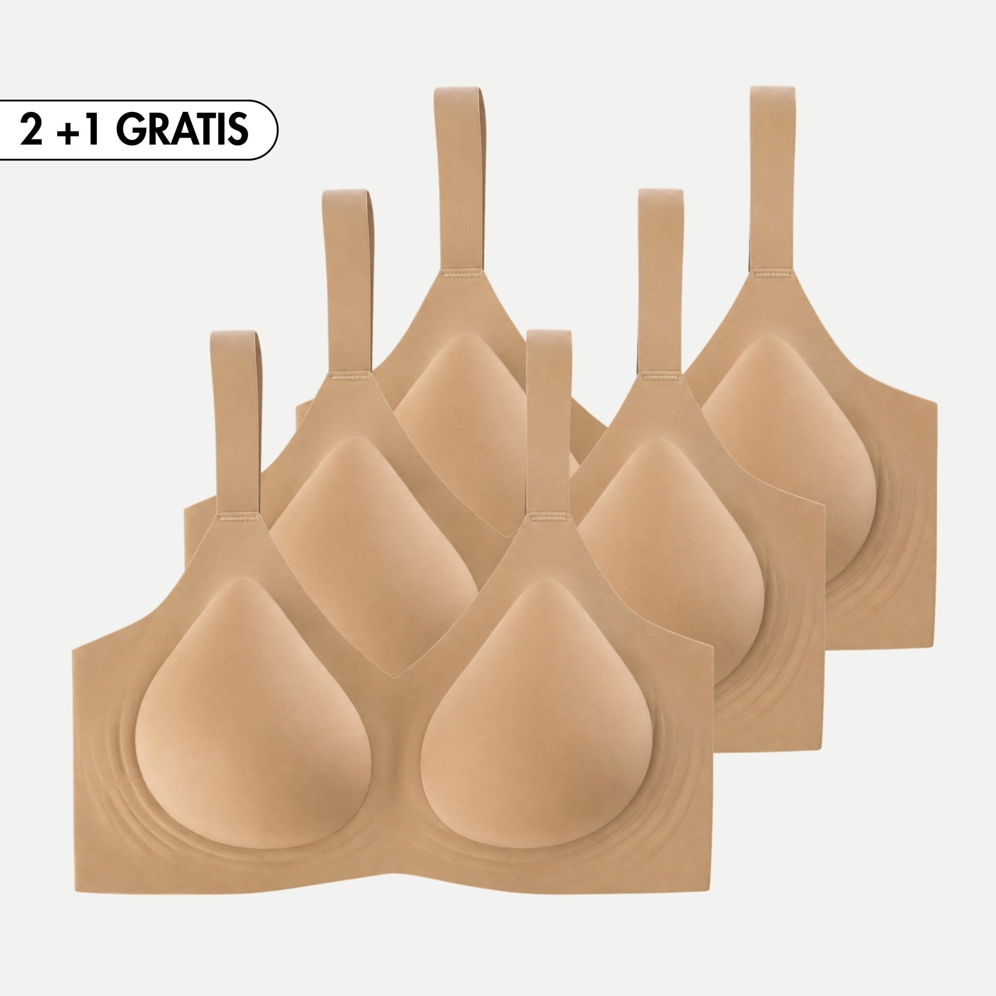 Comfort Everyday BH beige - Periodenunterwäsche, Menstruationsunterwäsche von my•mense