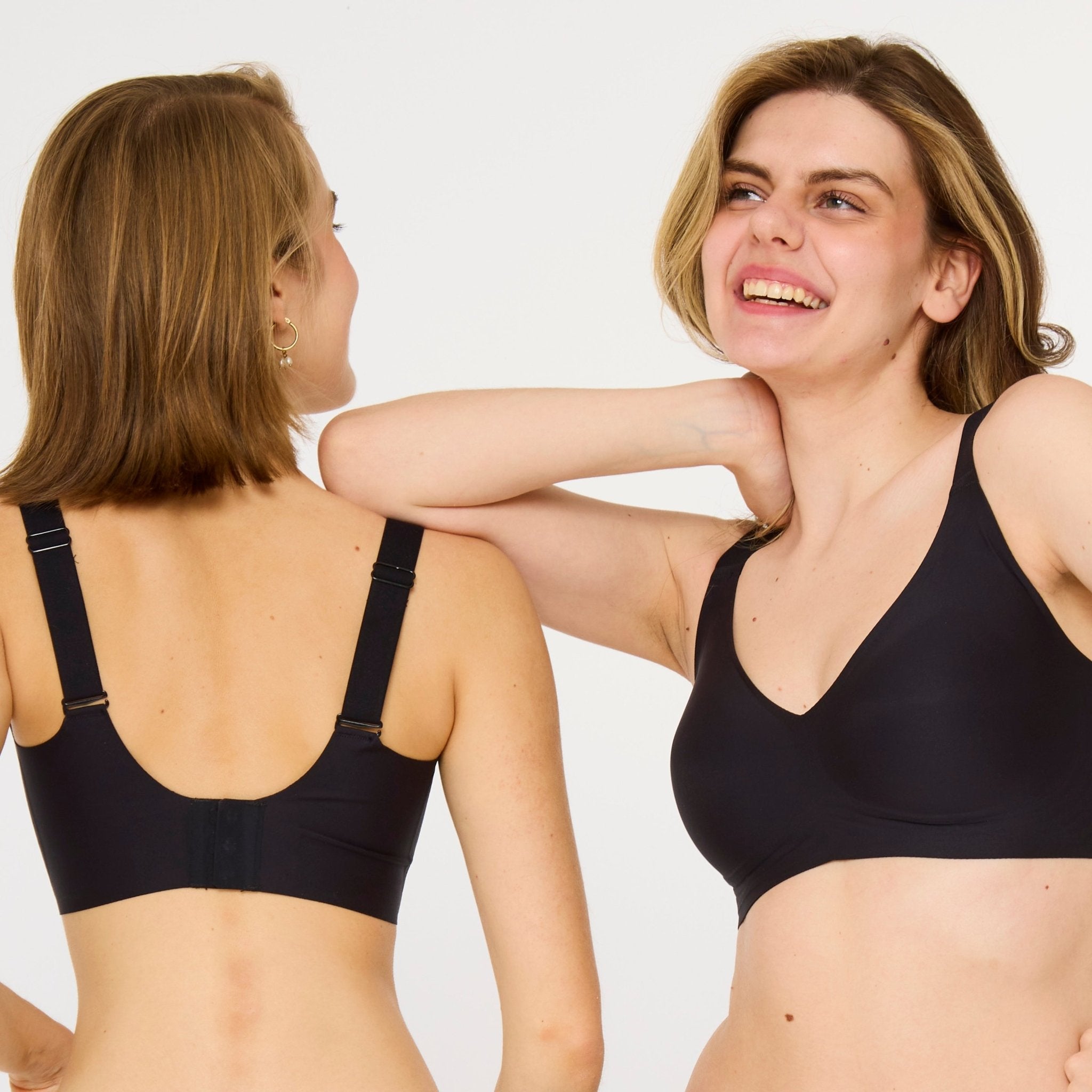 Comfort Everyday BH schwarz - Periodenunterwäsche, Menstruationsunterwäsche von my•mense