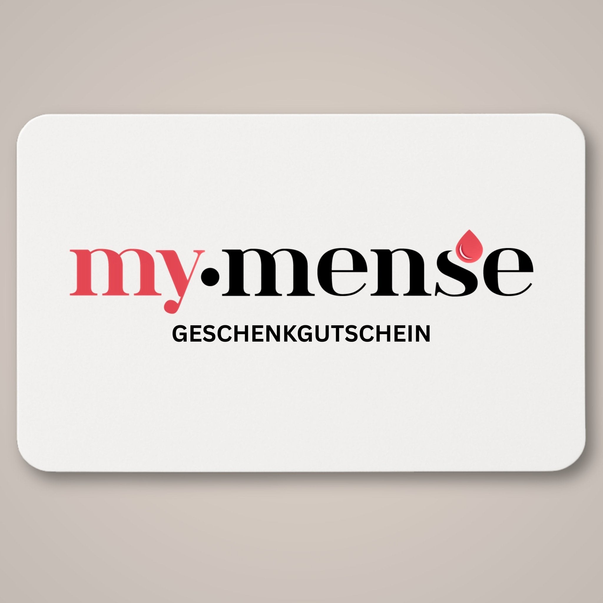 Geschenkgutschein - Periodenunterwäsche, Menstruationsunterwäsche von my•mense