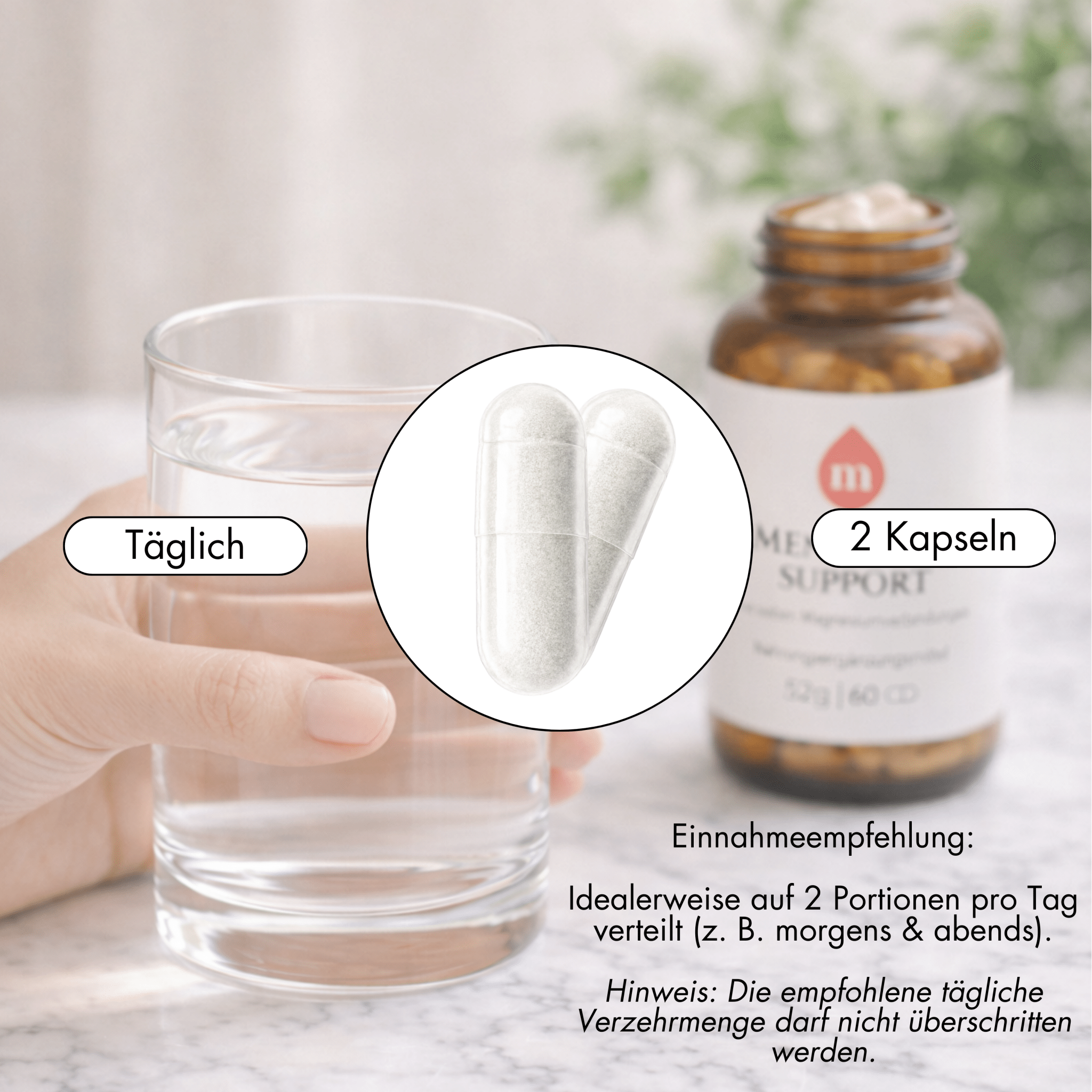 Menstrual Support Magnesium - Periodenunterwäsche, Menstruationsunterwäsche von my•mense