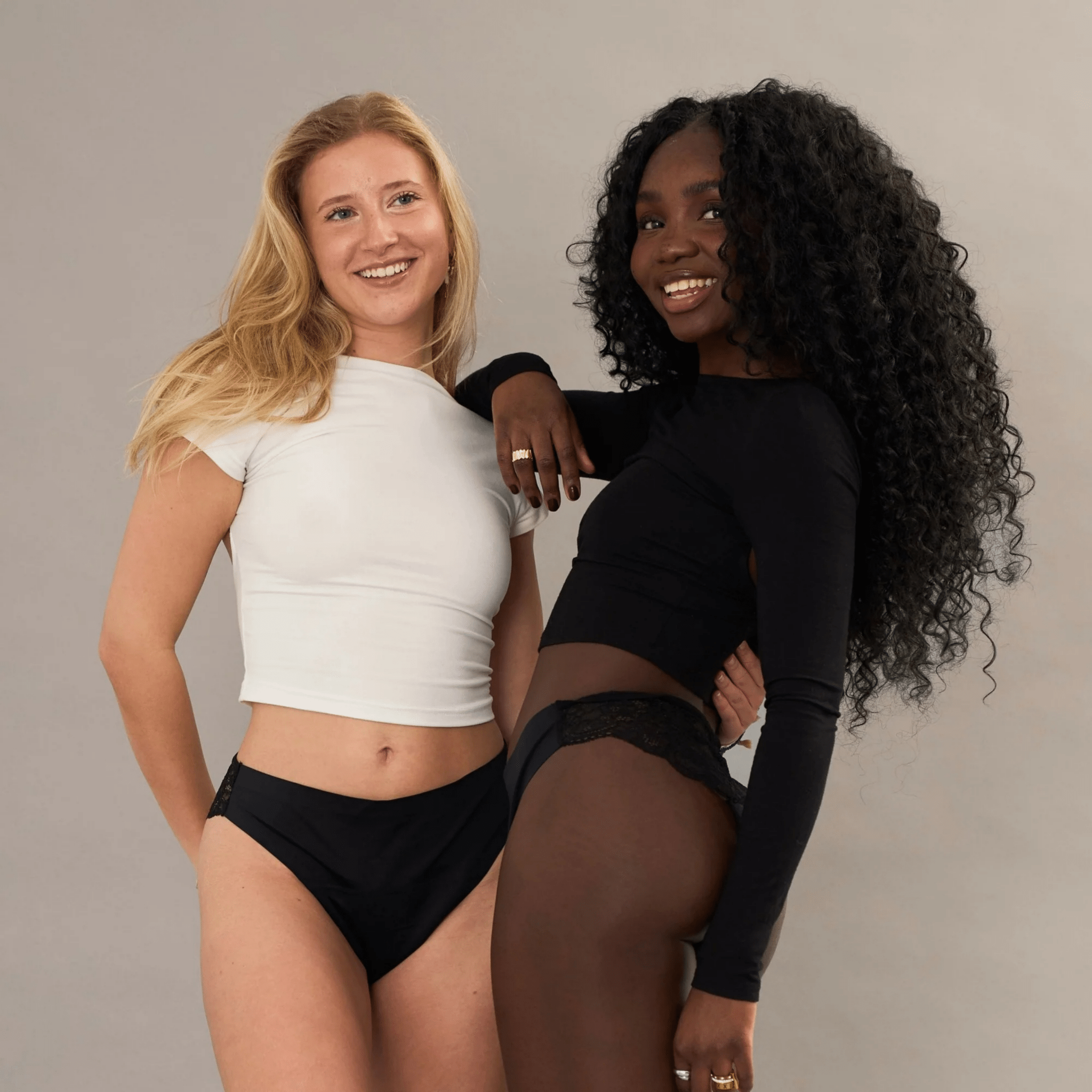 Rose - Periodenslip mit klassischer Spitze - Periodenunterwäsche, Menstruationsunterwäsche von my•mense